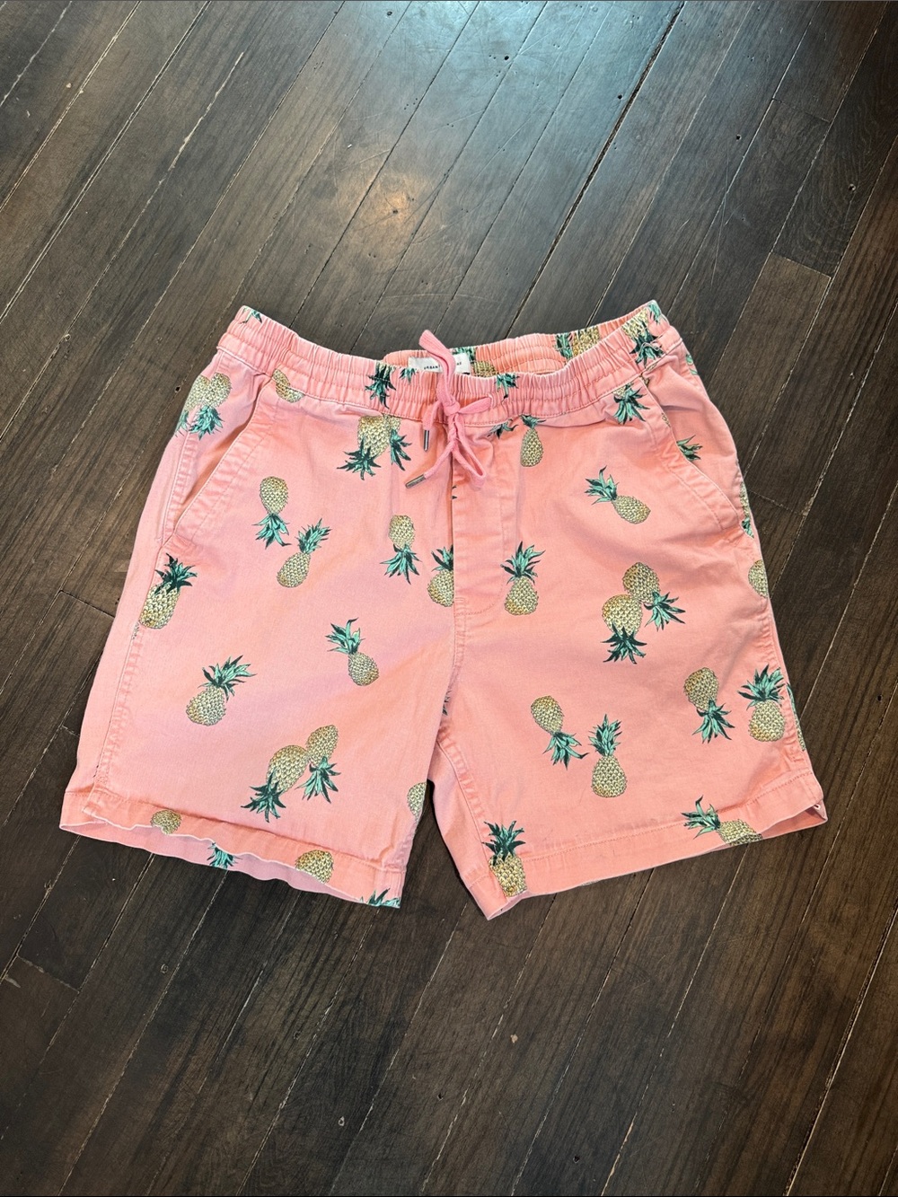Urban Outfitters Pink Pineapple Print Shorts